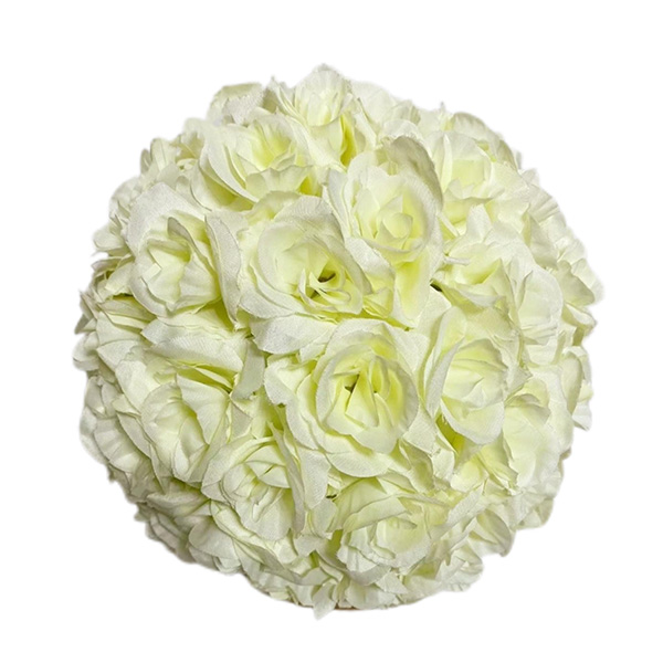 Artificial Flower Ball – Cream-colored Rose Flower Ball