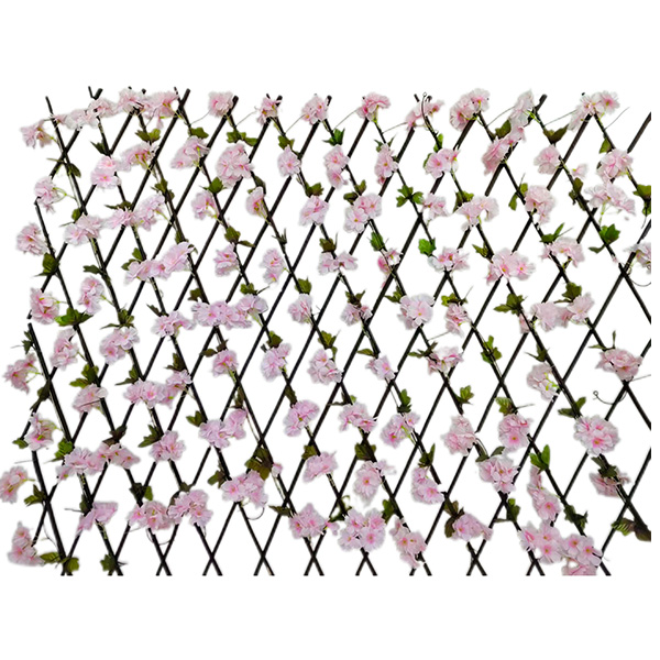 Artificial Hedge – Pink Cherry Blossom Hedge