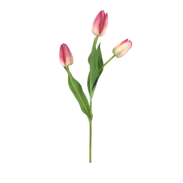 3-head Dutch Tulip Artificial Flower Heads