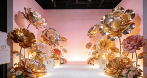 artificial flowers exhibition